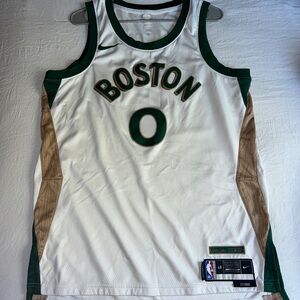 Nike Adult 2023-24 City Edition Boston Celtics Jayson Tatum #0 Jersey Size L